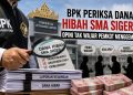 Hibah Rp350 Juta SMA Siger Diperiksa, Tata Kelola Anggaran Pemkot Dipertanyakan