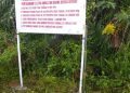 Pemasangan Plang Sepihak TNI AU Jadi Sorotan LBH Bandar Lampung