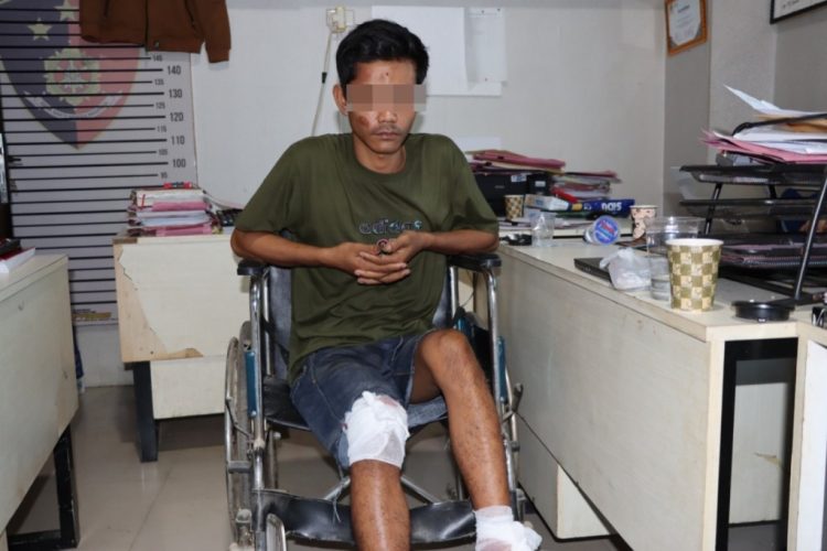 Dramatis! Buronan Curanmor Lampung Ditembak Saat Melawan Petugas di Kedondong