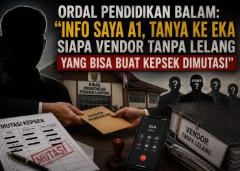 Dana BOS Jadi Sorotan, Dugaan Pengadaan Terpusat dan Ancaman Mutasi Mengemuka