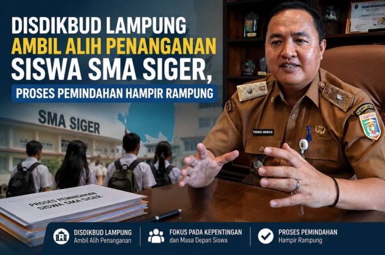 Disdikbud Pastikan Siswa SMA Siger Tetap Dapat Akses Pendidikan Layak