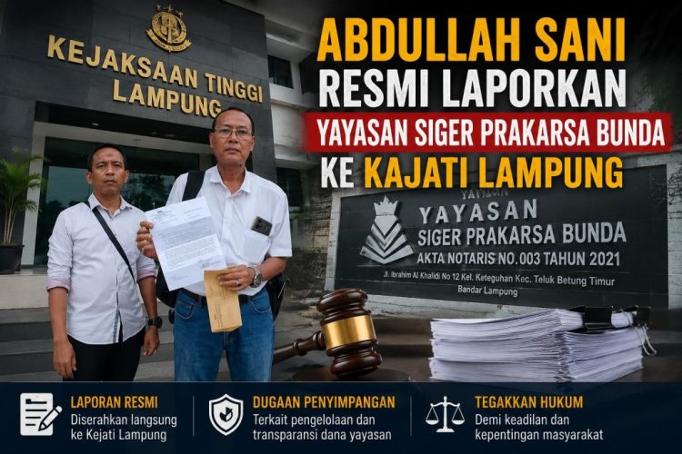 Kejati Lampung Terima Laporan Dugaan Pelanggaran Yayasan Pendidikan di Bandar Lampung