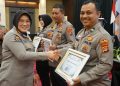 Prestasi Gemilang di Bidang Kehumasan, Polres Lampung Selatan Dominasi Penghargaan Rakernis 2026