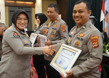Prestasi Gemilang di Bidang Kehumasan, Polres Lampung Selatan Dominasi Penghargaan Rakernis 2026