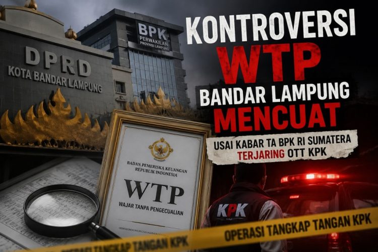 Transparansi Dipertanyakan, WTP Bandar Lampung Jadi Sorotan Nasional