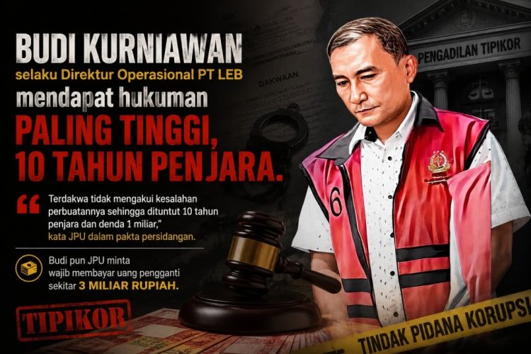 Karyawan PT LEB Belum Digaji Setahun, Budi Kurniawan Sampaikan Permohonan ke Hakim