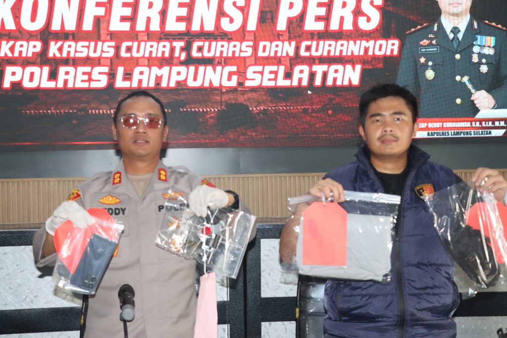 Korban Pencabulan di Natar Diancam Pistol, Polisi Sita Revolver dan 6 Peluru